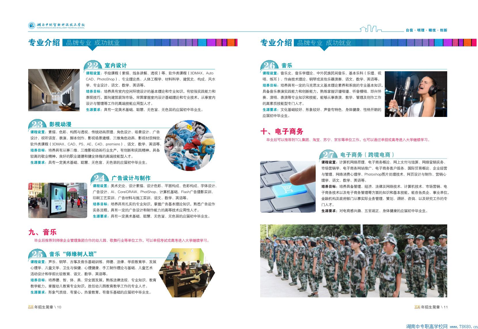 湖南中創(chuàng)智能科技技工學(xué)校2020年招生簡(jiǎn)章