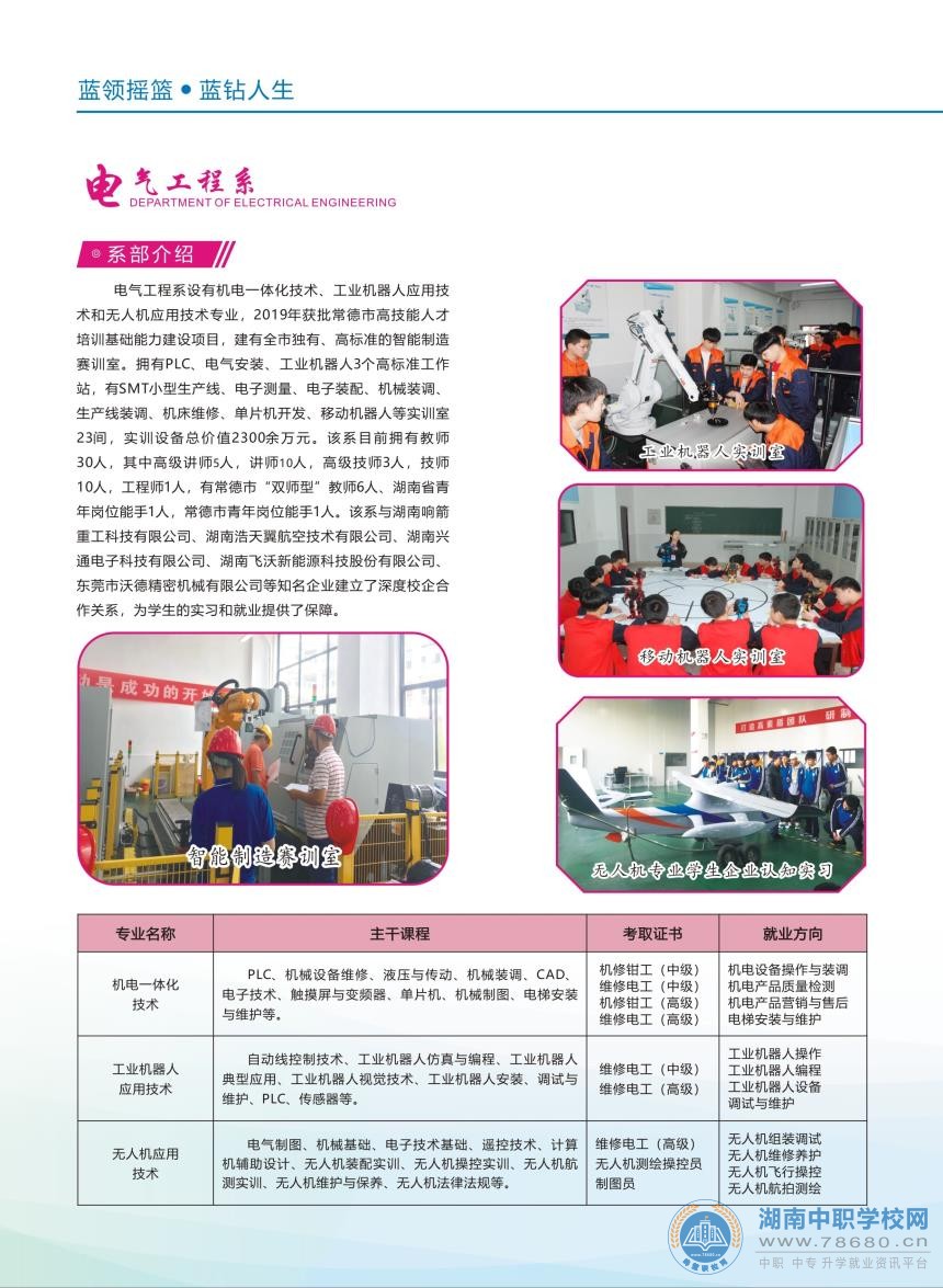  湖南中專職高學校-迪育橋職校網 