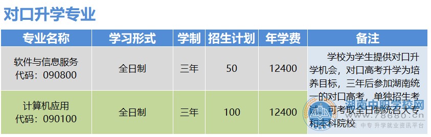 岳陽市新青年職業技術學校,岳陽軟件與信息服務,計算機應用招生,湖南中專職高學校