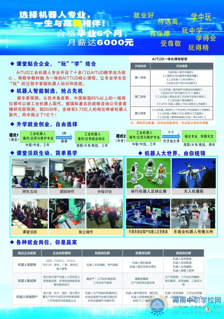  湖南中專職高學校-迪育橋職校網
