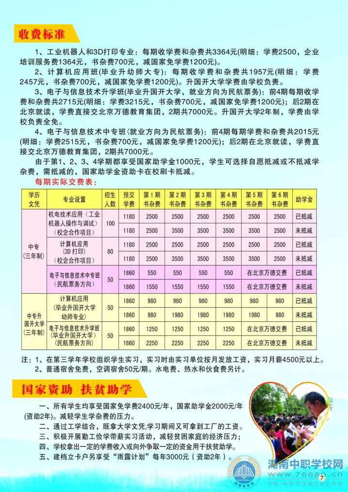  湖南中專職高學校-迪育橋職校網
