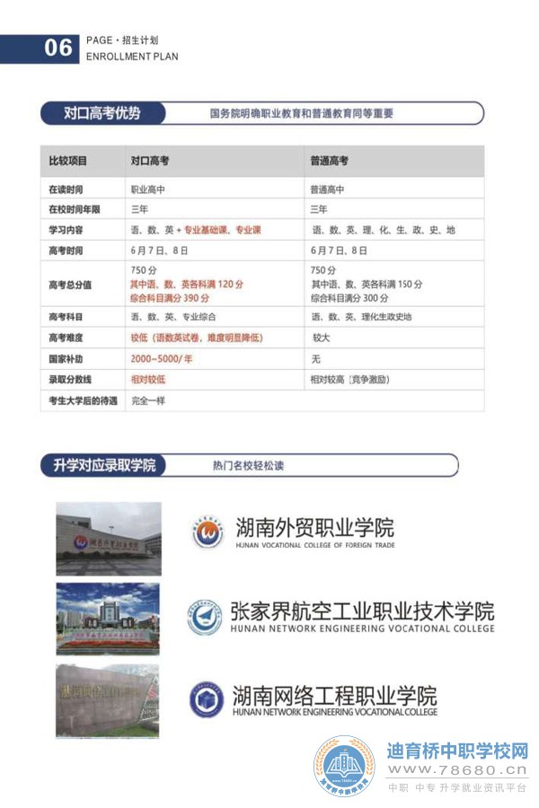  湖南中專職高學校-迪育橋職校網