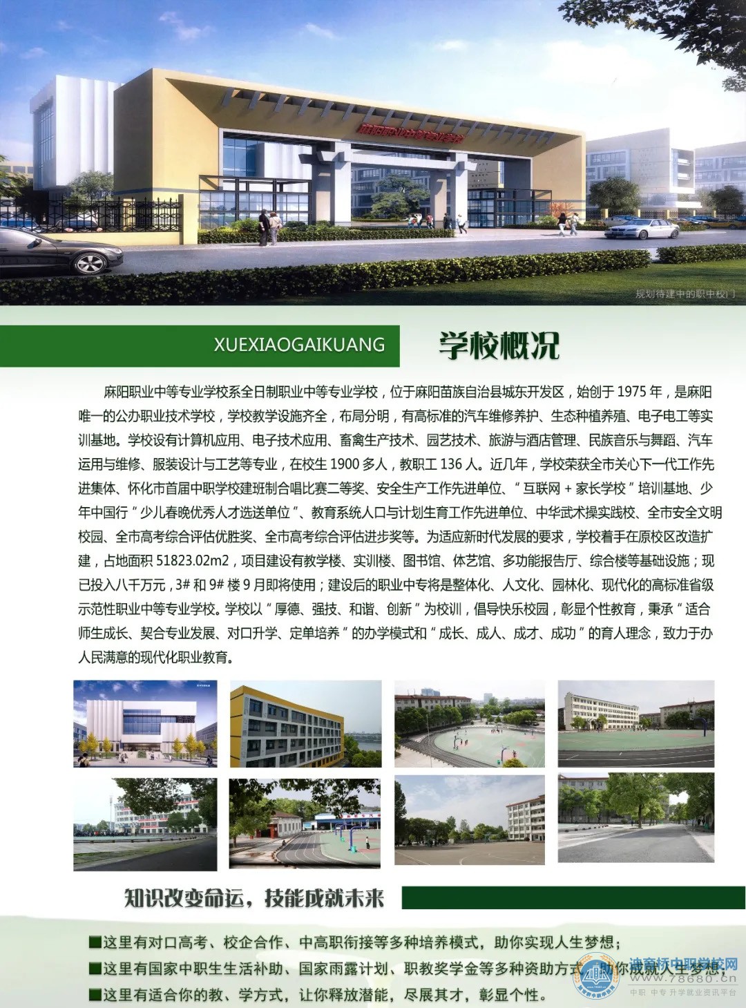 麻陽苗族自治縣職業中等專業學校2021年招生簡章