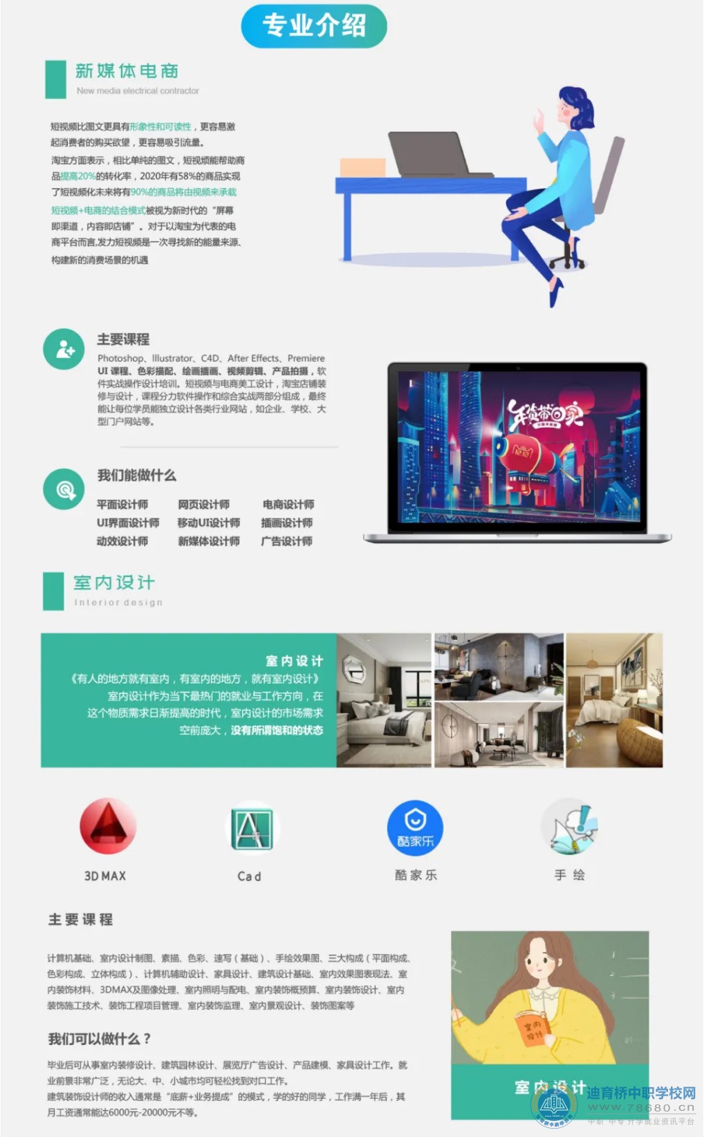 邵陽市中南科技職業技術學校2021年招生簡章
