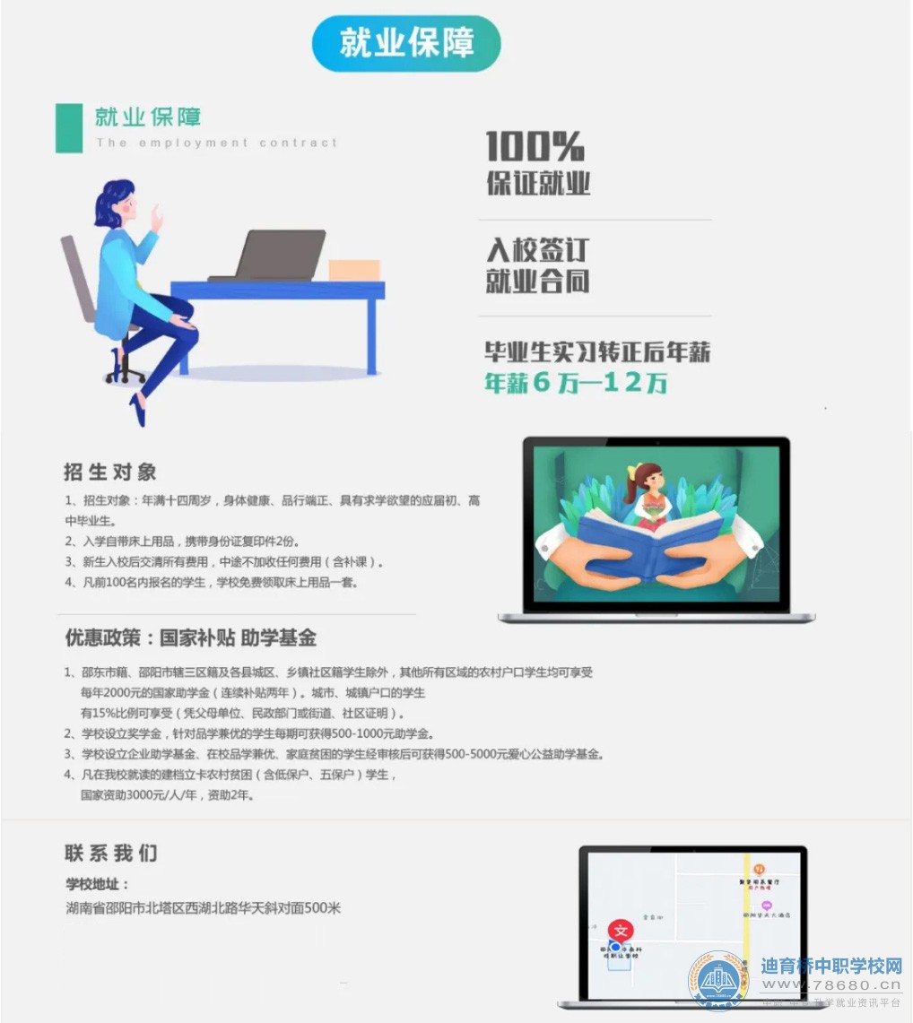 邵陽市中南科技職業技術學校2021年招生簡章