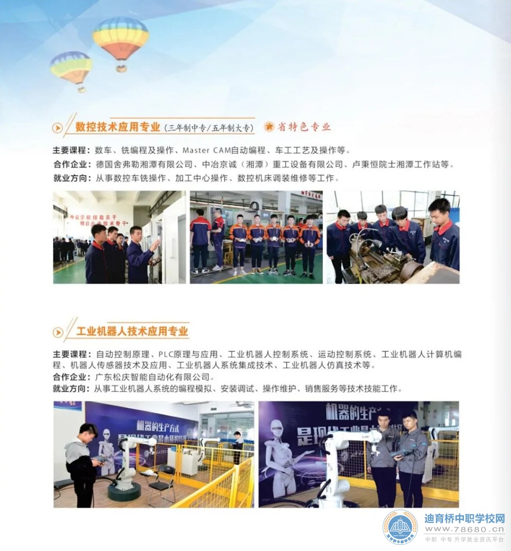 湘潭市工業貿易中等專業學校2021年招生簡章