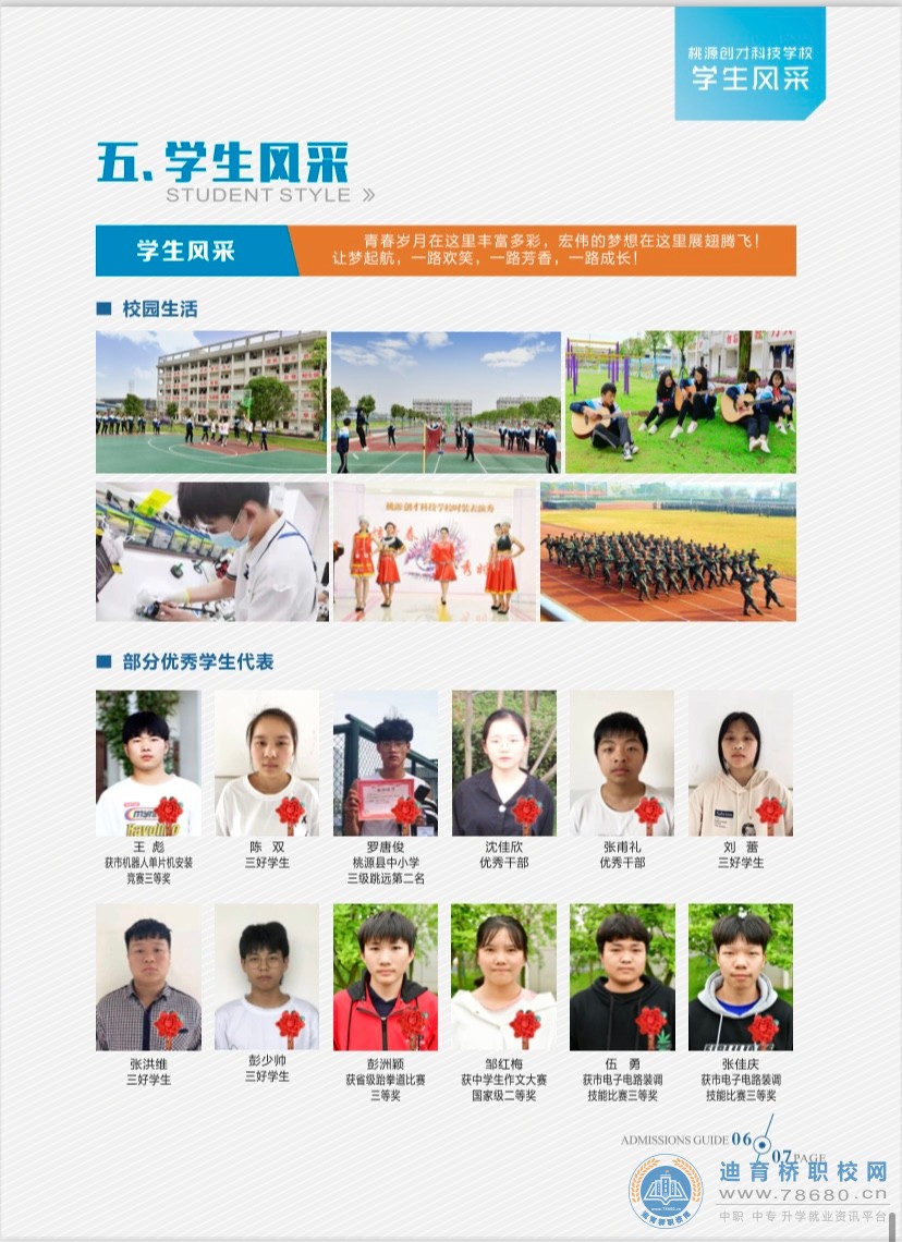 桃源創才科技學校2021年招生簡章