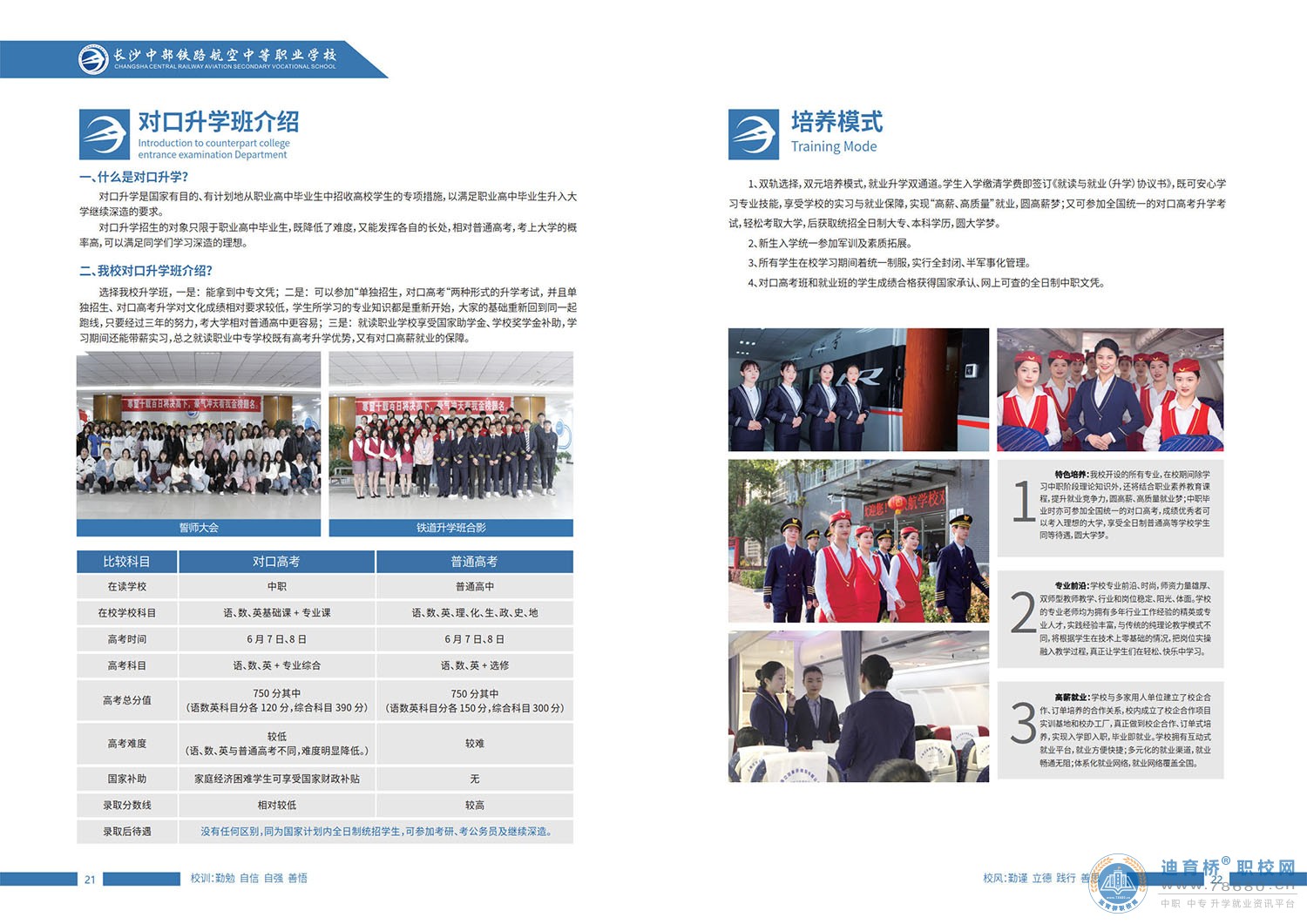 長沙中部鐵路航空中等職業學校2022年招生簡章