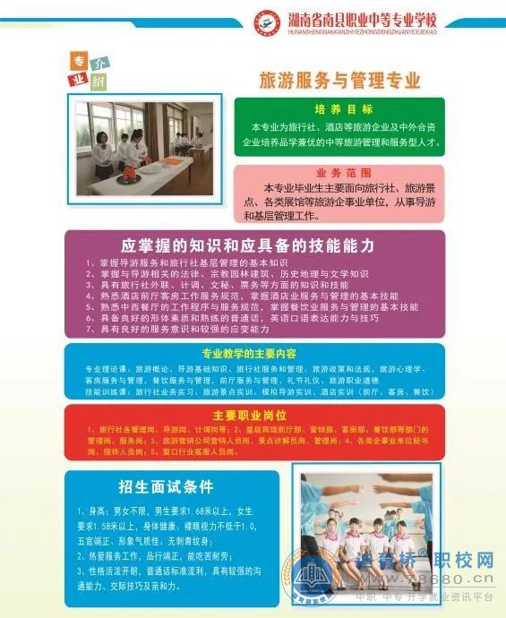 南縣職業中等專業學校2022年招生簡章