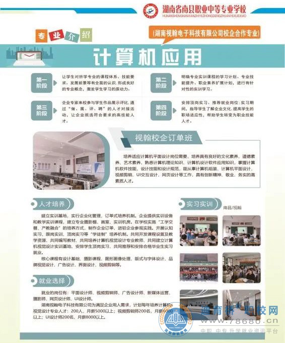 南縣職業中等專業學校2022年招生簡章