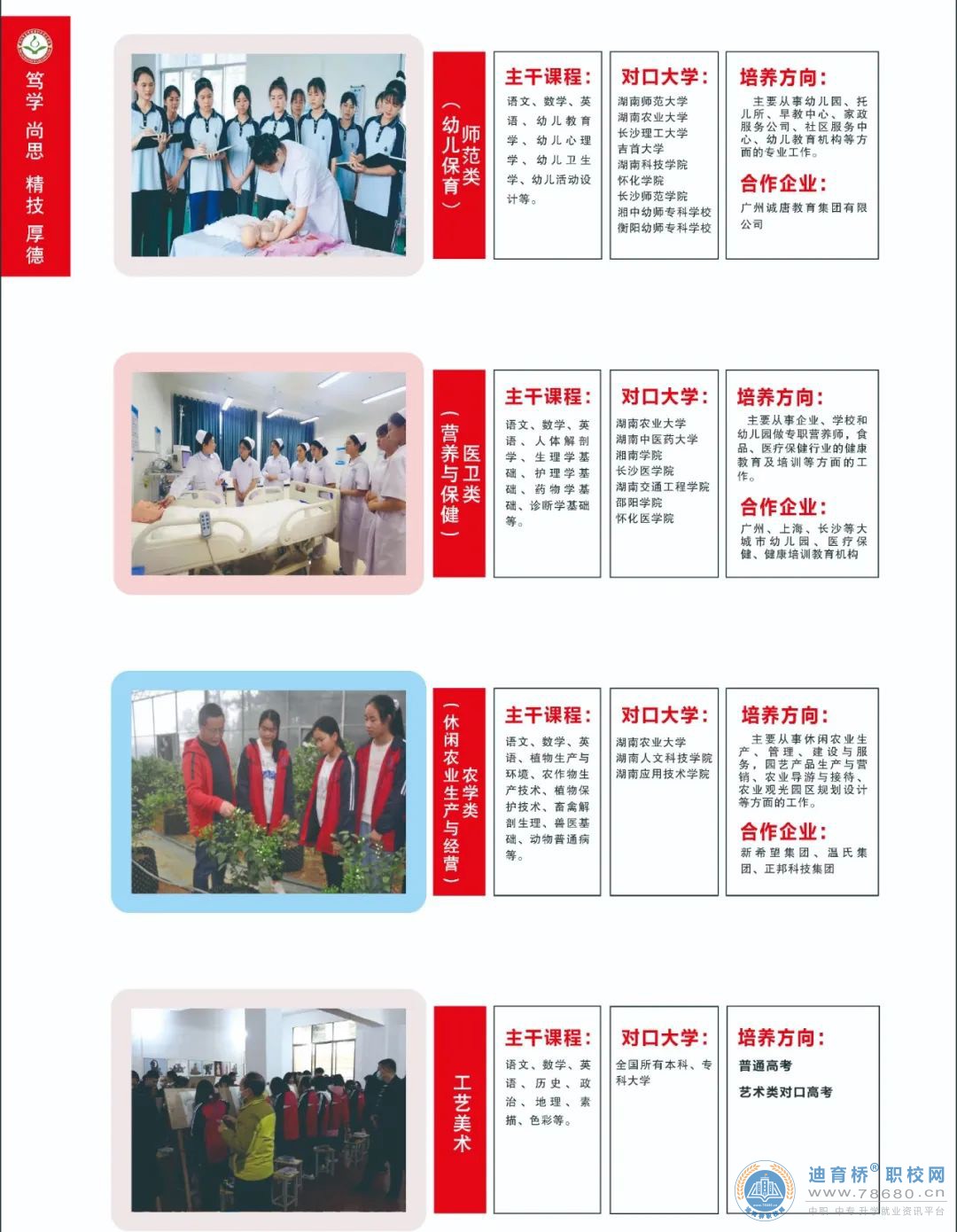 邵陽市雪峰博雅職業技術學校2022年招生簡章