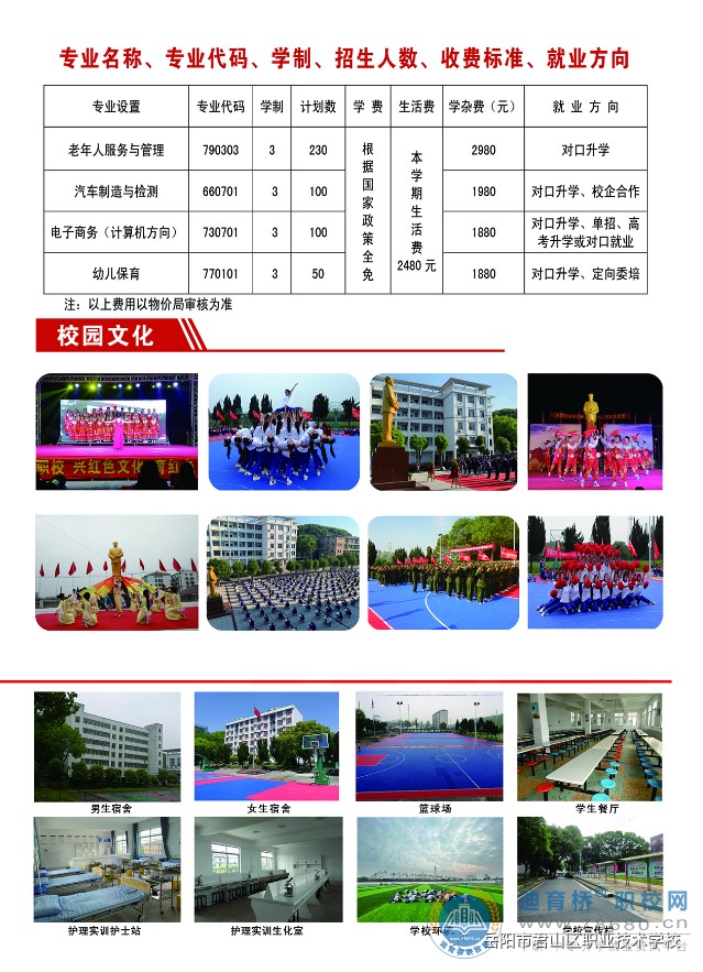 岳陽市君山區職業技術學校2023年招生簡章