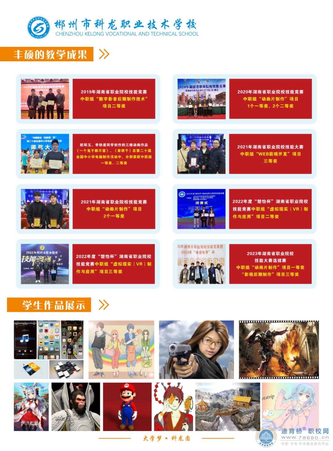 郴州市科龍職業技術學校2023年招生簡章