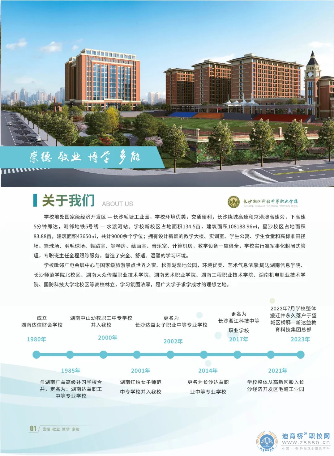 長沙湘江科技中等職業學校2023年招生簡章
